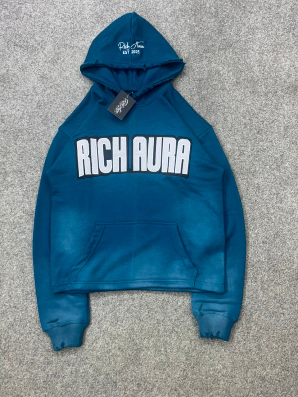 Rich Aura Pullover- Deep Teal