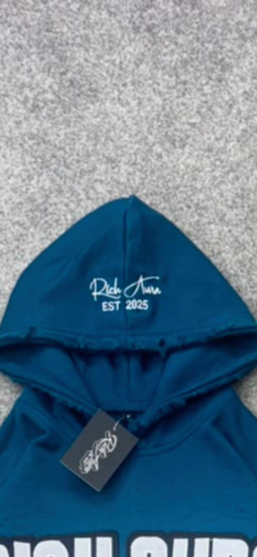 Rich Aura Pullover- Deep Teal